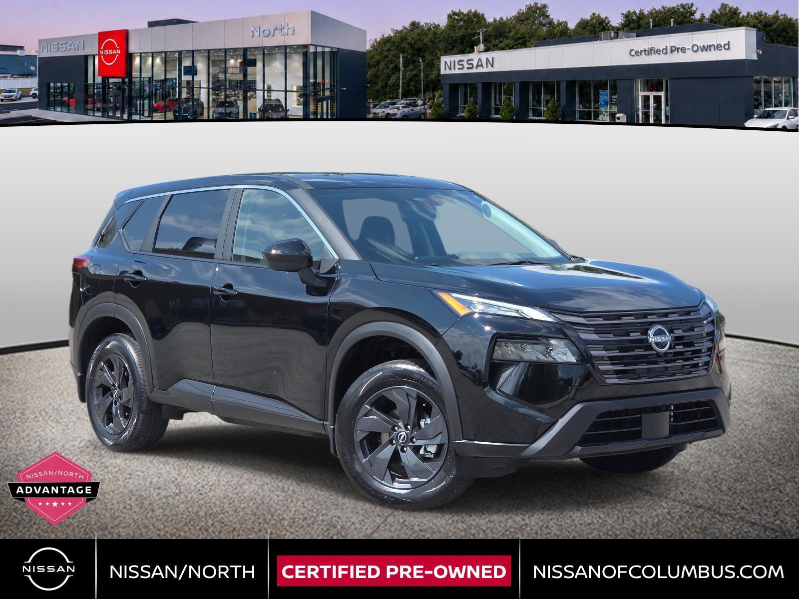 Super Black 2026 Nissan Rogue SUV / Crossover All-Wheel Drive Continuously Variable Transmission
