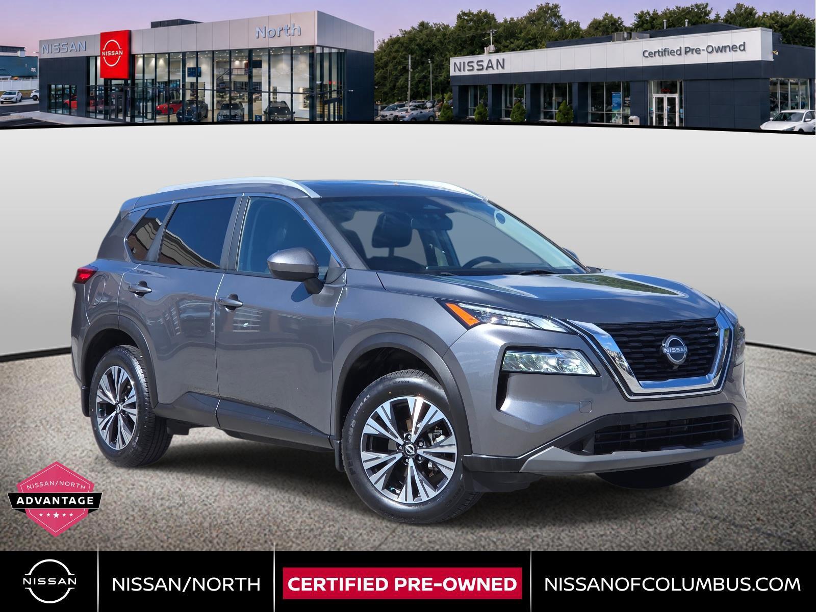 Gray (Gun Metallic) 2023 Nissan Rogue SUV / Crossover All-Wheel Drive Continuously Variable Transmission