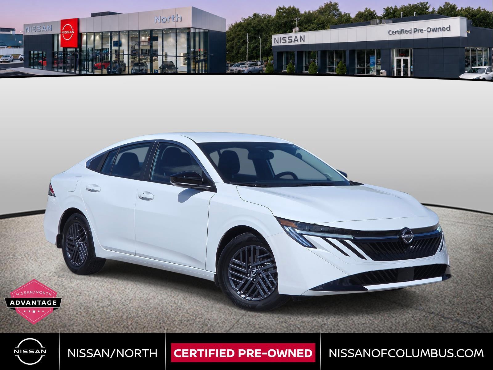White (Fresh Powder) 2026 Nissan Sentra Sedan Front-Wheel Drive Continuously Variable Transmission