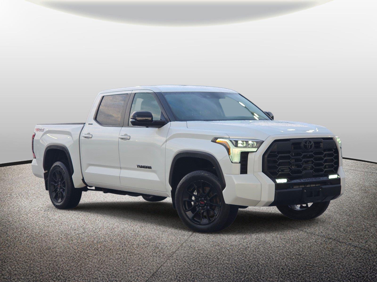 White (Wind Chill Pearl) 2024 Toyota Tundra Pickup Truck Four-Wheel Drive Automatic