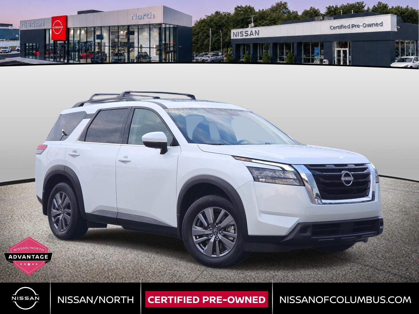 Everest White Pearl Tricoat 2025 Nissan Pathfinder SUV / Crossover All-Wheel Drive Automatic