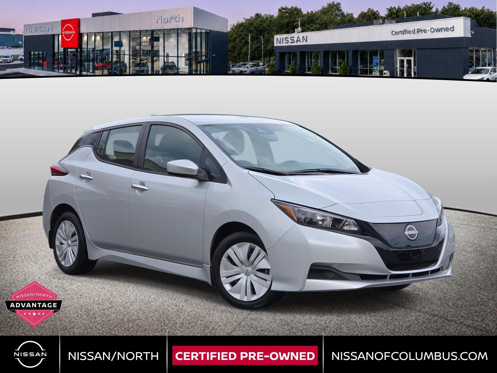Brilliant Silver Metallic 2025 Nissan LEAF Hatchback Front-Wheel Drive Automatic