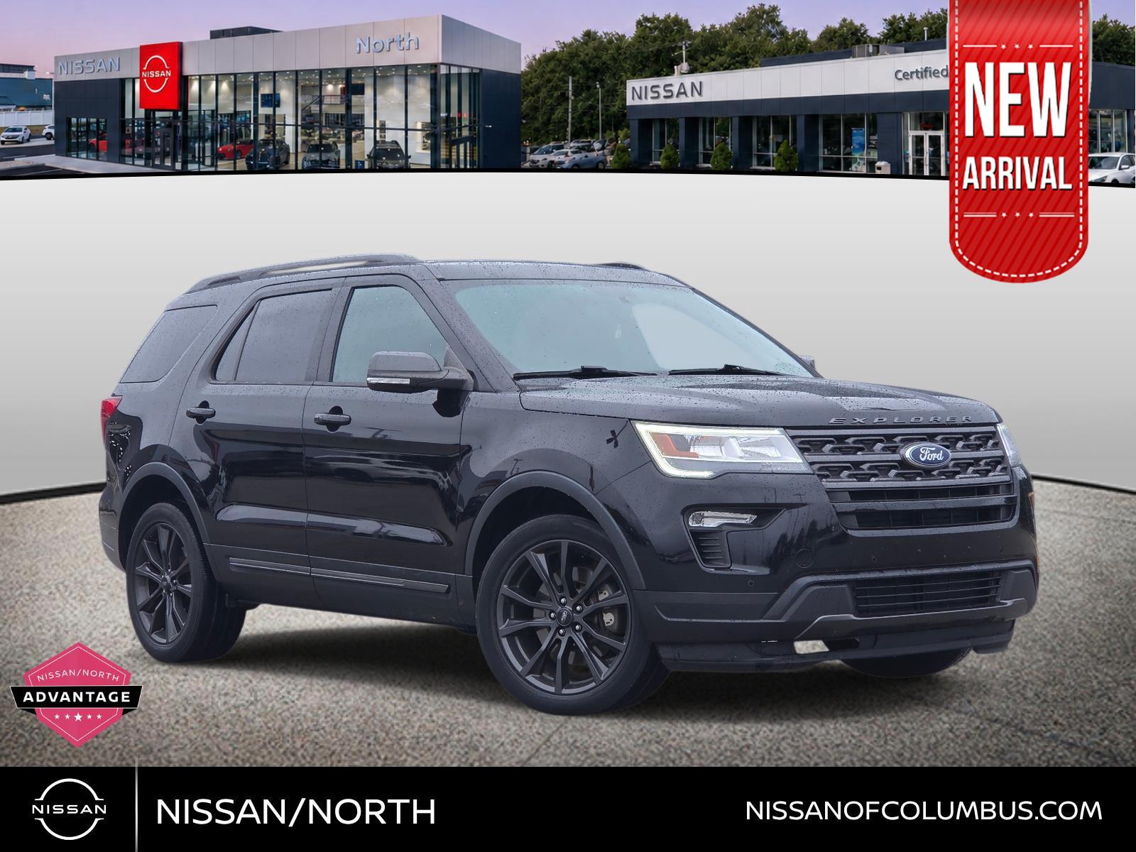 Shadow Black 2018 Ford Explorer SUV / Crossover All-Wheel Drive 6-Speed Automatic