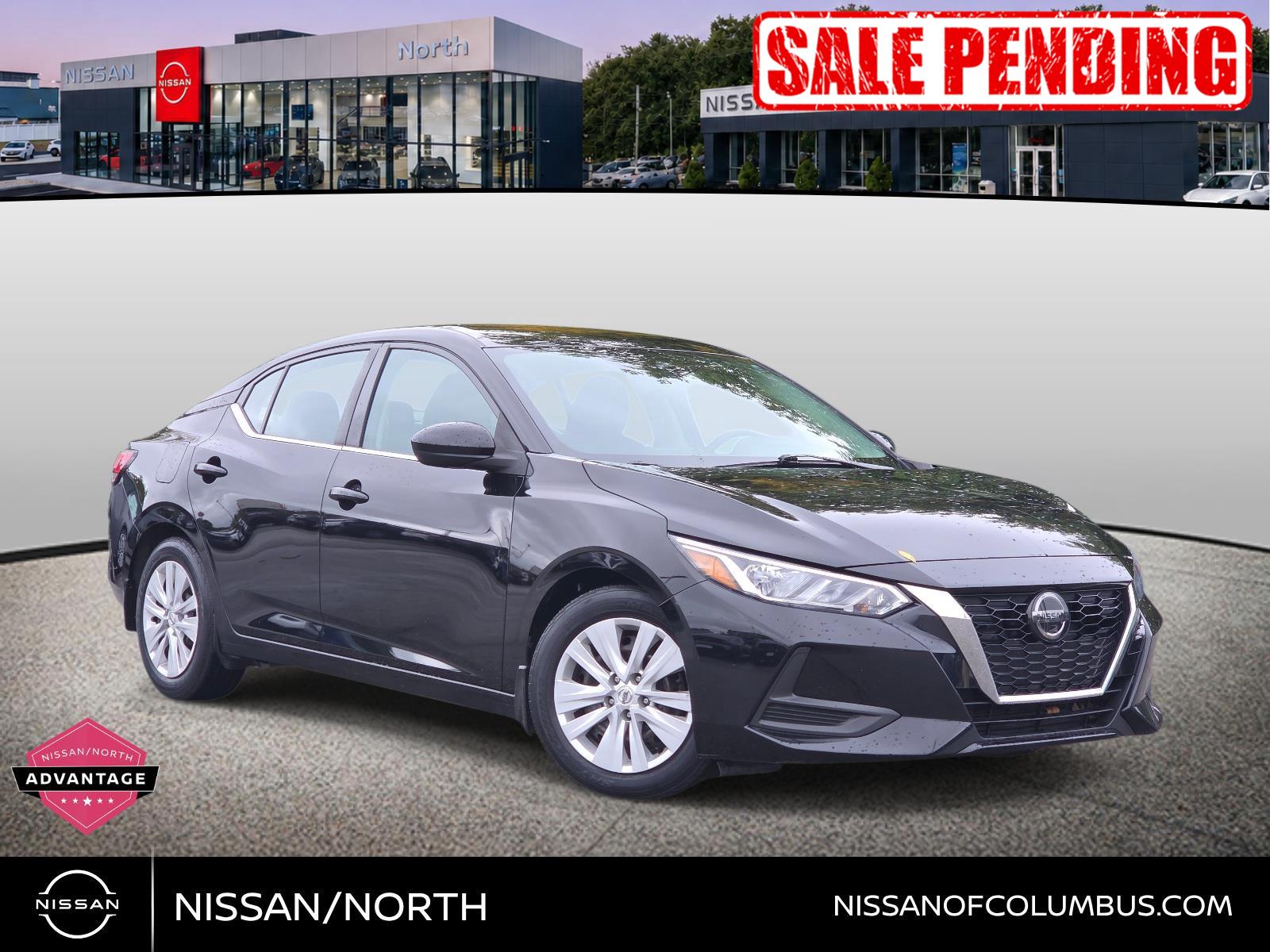 Super Black 2021 Nissan Sentra Sedan Front-Wheel Drive Continuously Variable Transmission