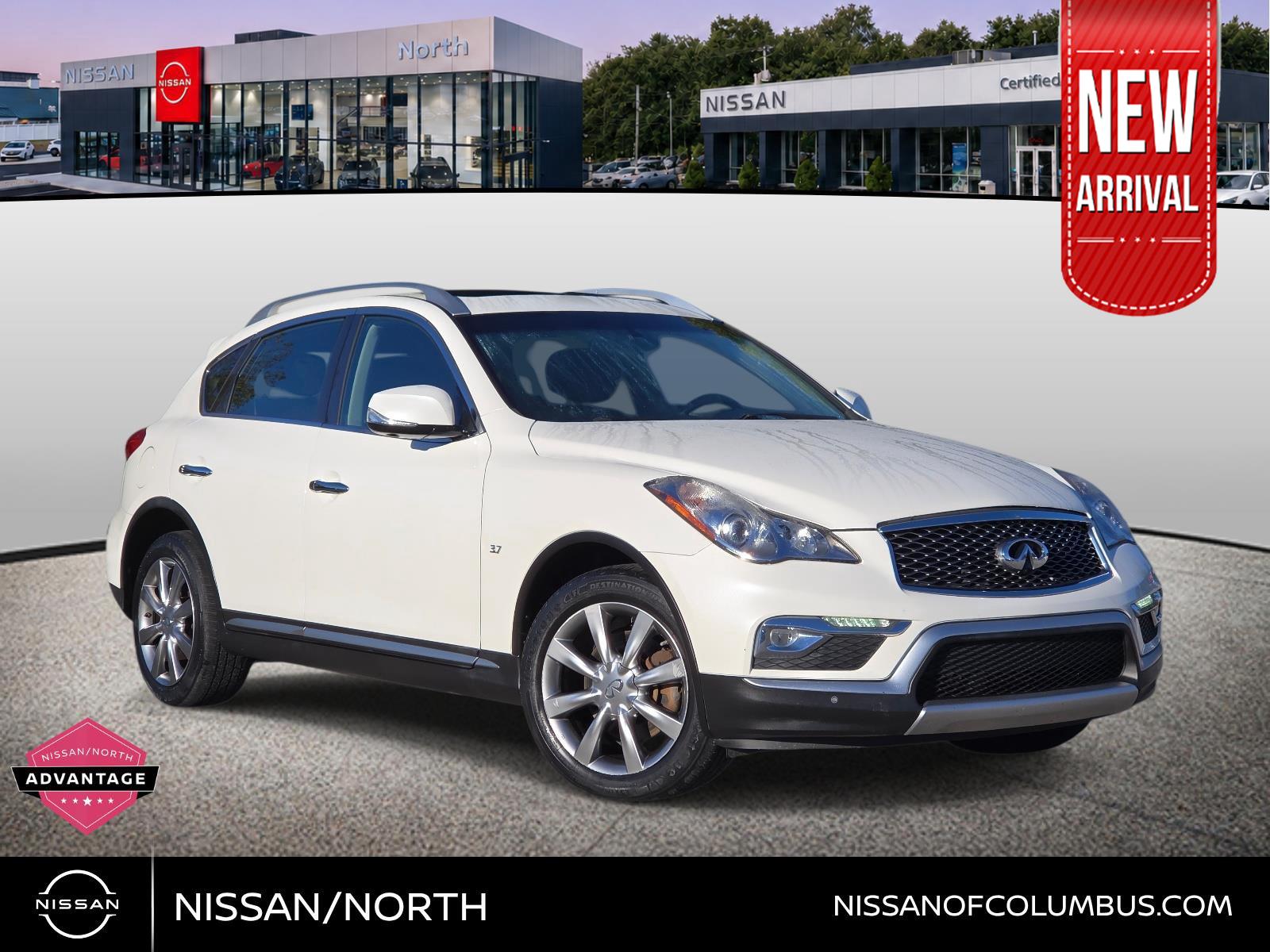 Majestic White 2016 INFINITI QX50 SUV / Crossover All-Wheel Drive Automatic