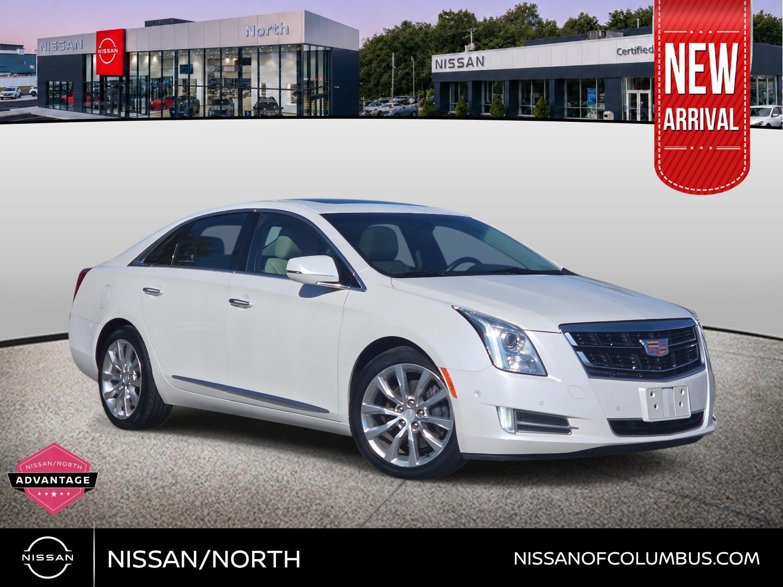 Crystal White Tricoat 2016 Cadillac XTS Sedan Front-Wheel Drive 6-Speed Automatic