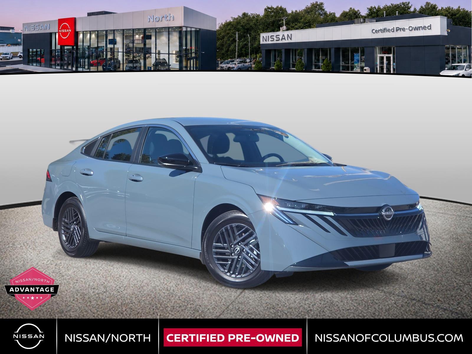Atlantic Gray Metallic 2026 Nissan Sentra Sedan Front-Wheel Drive Continuously Variable Transmission