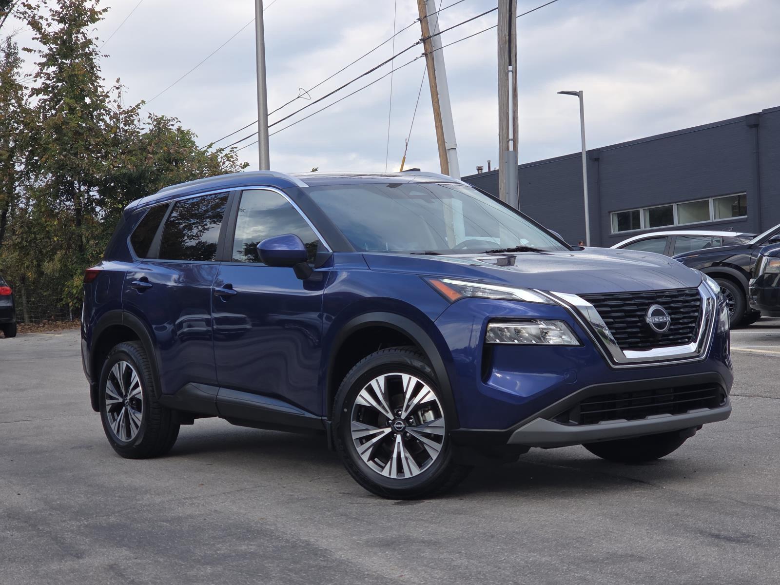 Caspian Blue Metallic 2023 Nissan Rogue SUV / Crossover All-Wheel Drive Continuously Variable Transmission