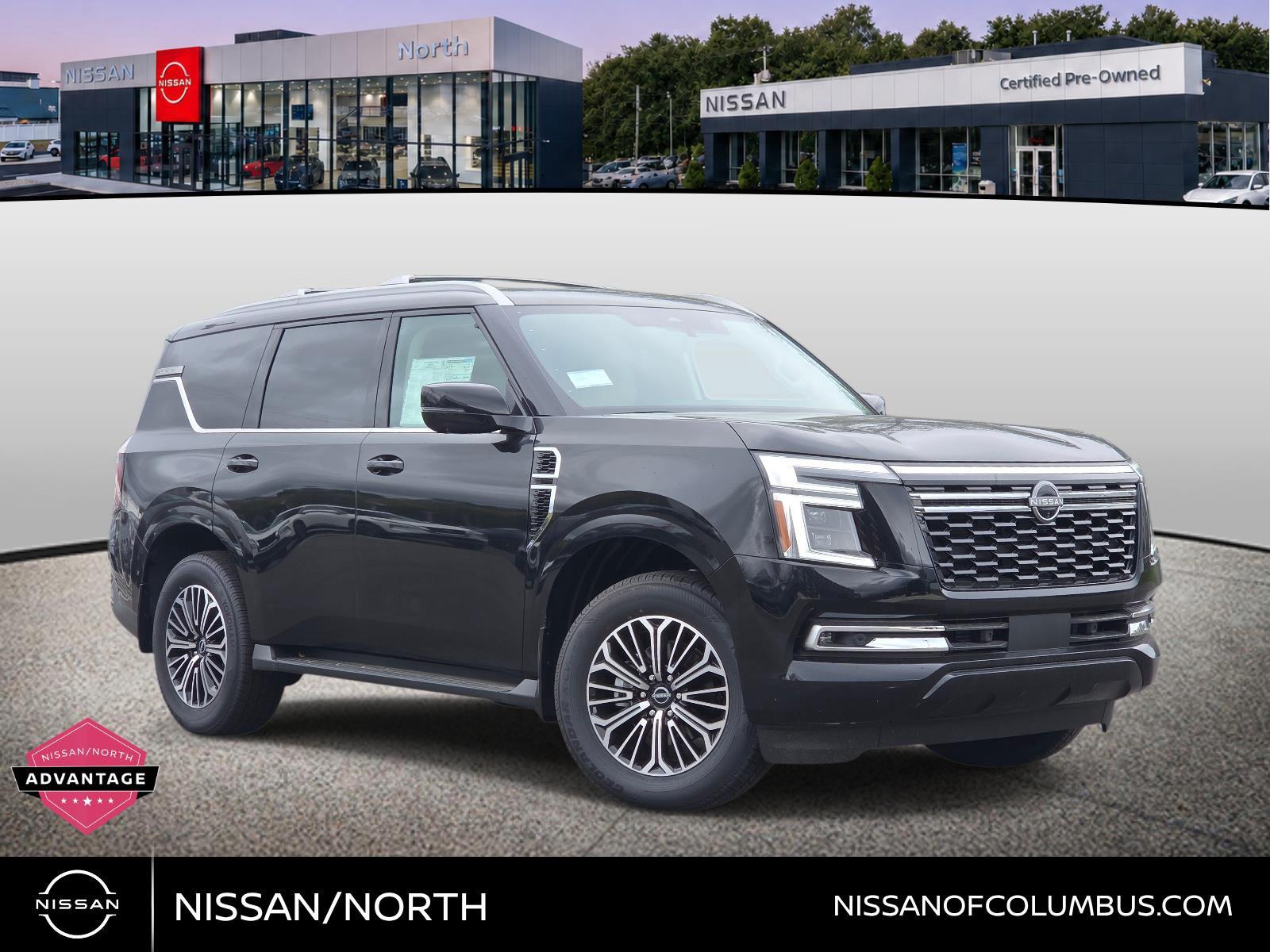 Super Black 2026 Nissan Armada SUV / Crossover Four-Wheel Drive Automatic