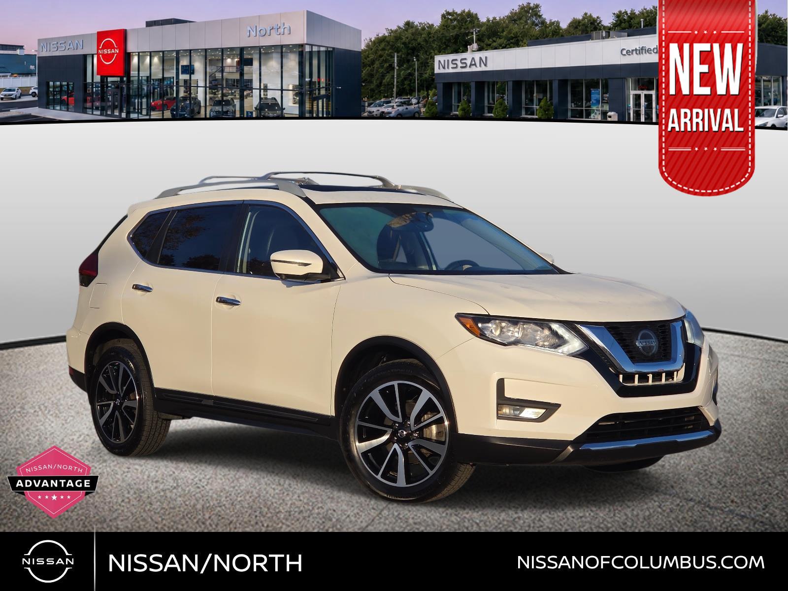 White 2020 Nissan Rogue SUV / Crossover