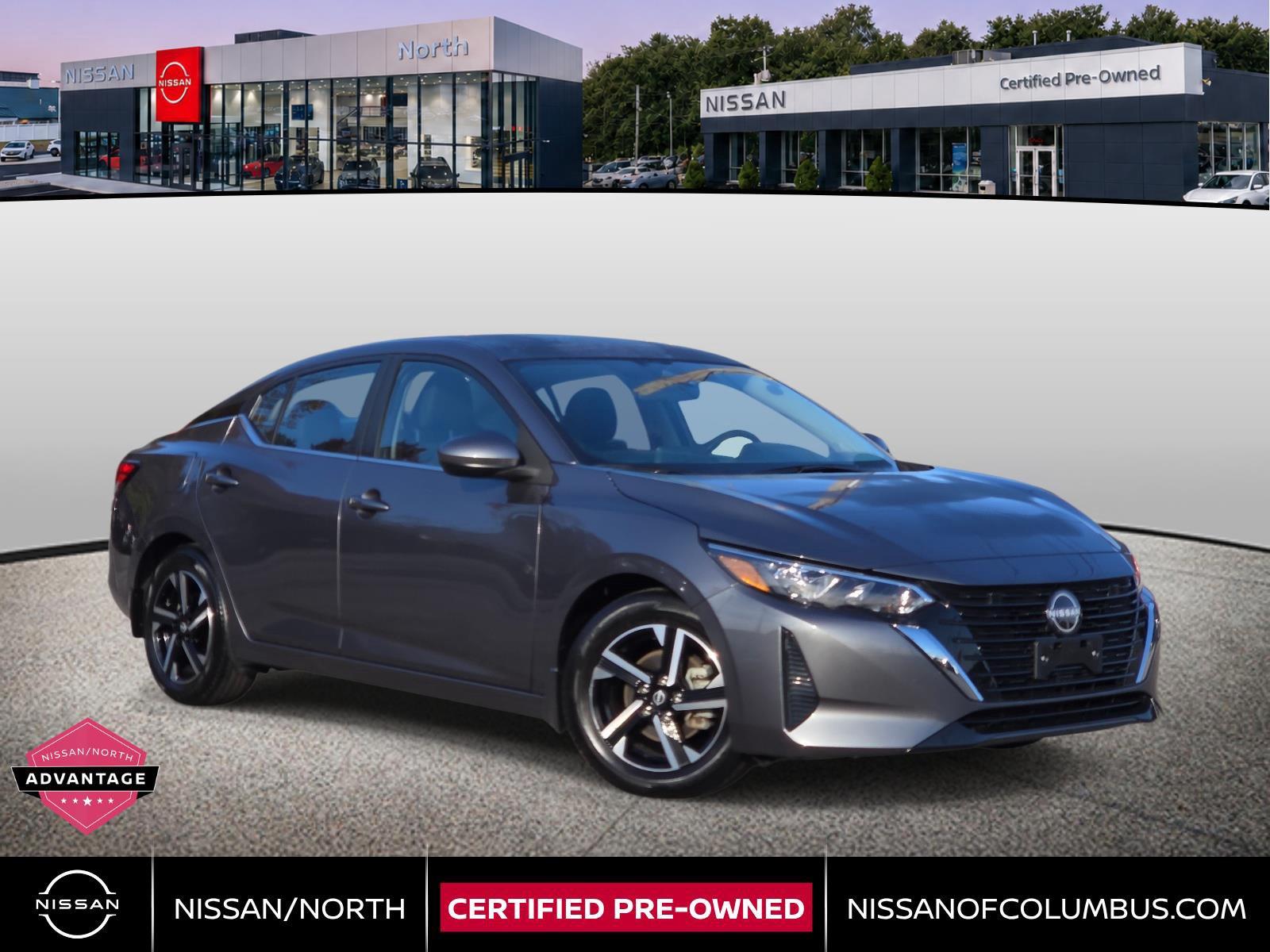 Gray (Gun Metallic) 2025 Nissan Sentra Sedan Front-Wheel Drive Continuously Variable Transmission