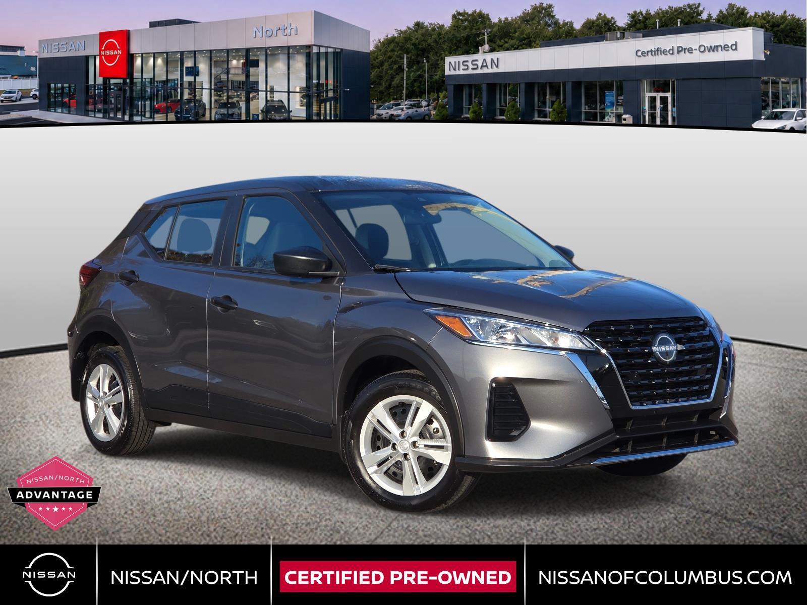 Gray (Gun Metallic) 2025 Nissan Kicks Play SUV / Crossover Front-Wheel Drive Continuously Variable Transmission