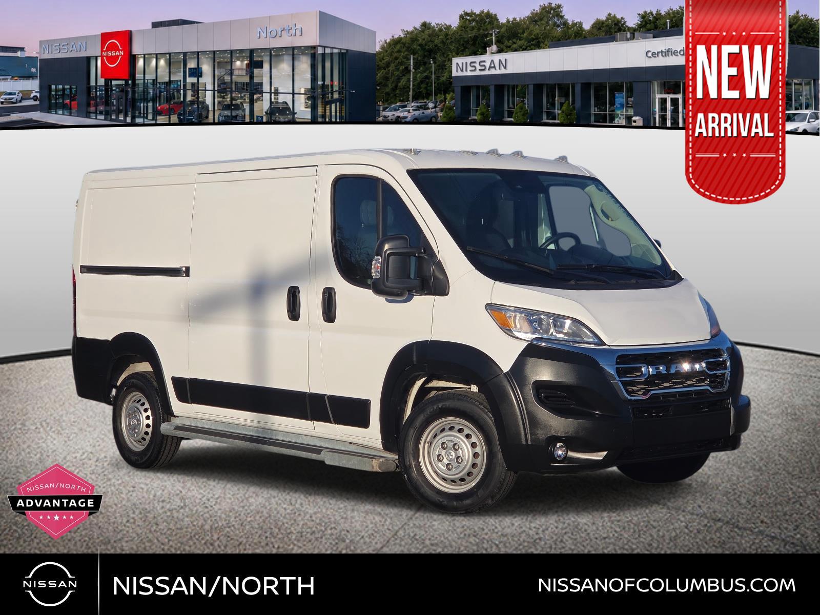 Bright White Clearcoat 2025 RAM ProMaster Van Front-Wheel Drive 9-Speed Automatic