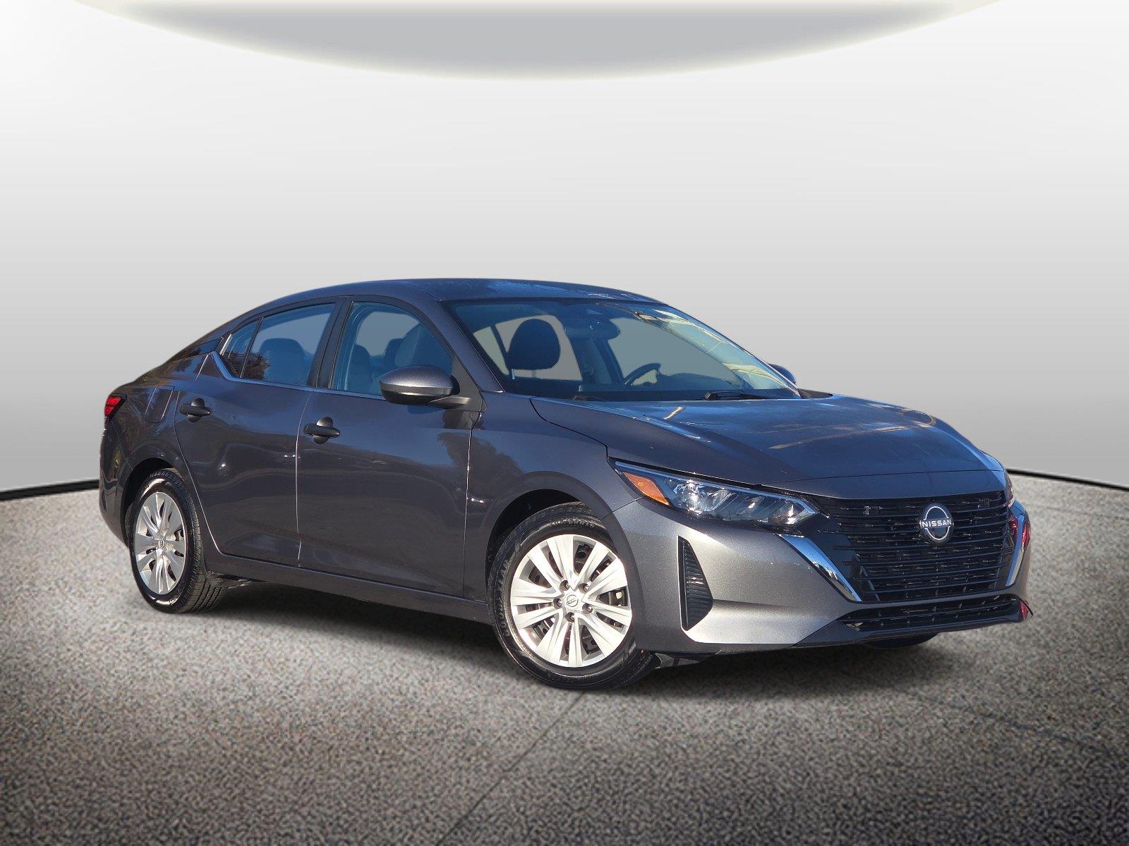 Gray (Gun Metallic) 2024 Nissan Sentra Sedan Front-Wheel Drive Continuously Variable Transmission