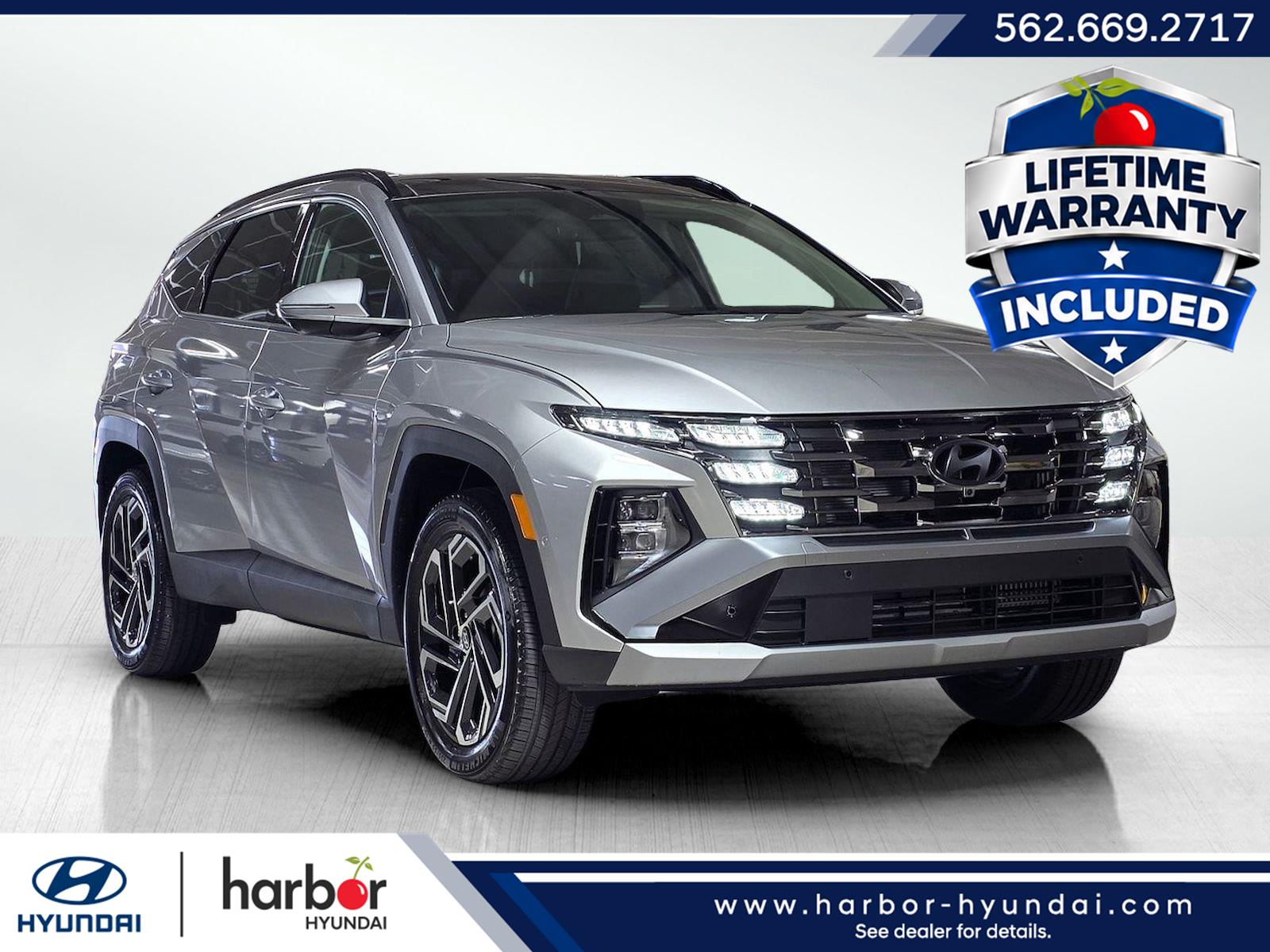 Shimmering Silver 2026 Hyundai Tucson Hybrid Plug-In SUV / Crossover All-Wheel Drive Automatic