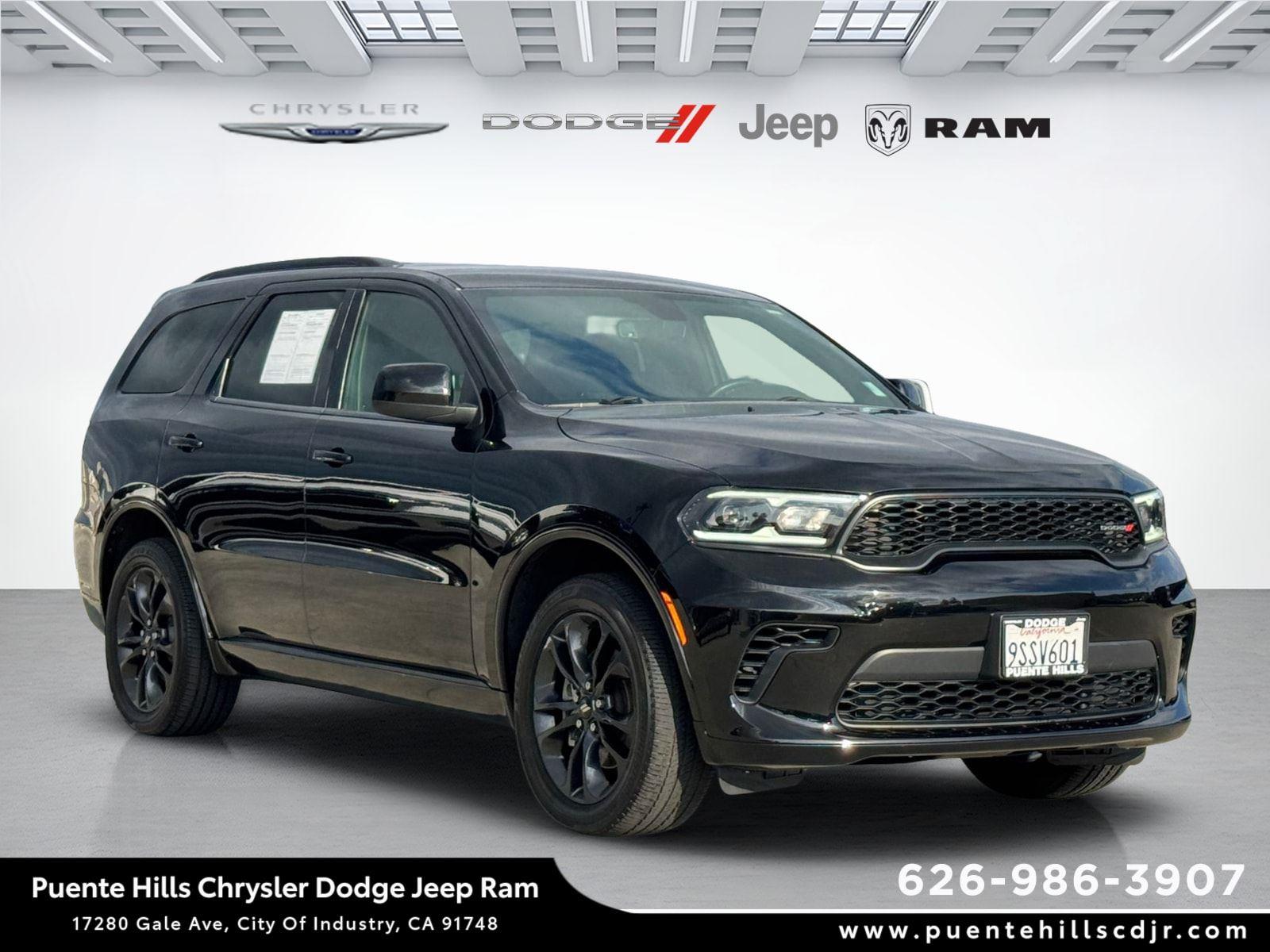 DB Black Clearcoat 2025 Dodge Durango GT AWD SUV / Crossover All-Wheel Drive 8-Speed Automatic