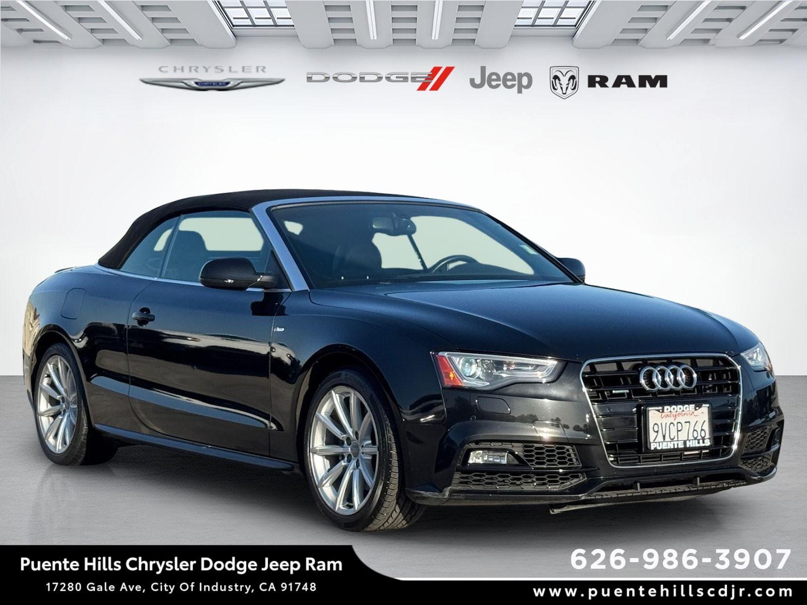 2017 Audi A5 2.0T quattro Sport Cabriolet AWD Convertible All-Wheel Drive Automatic