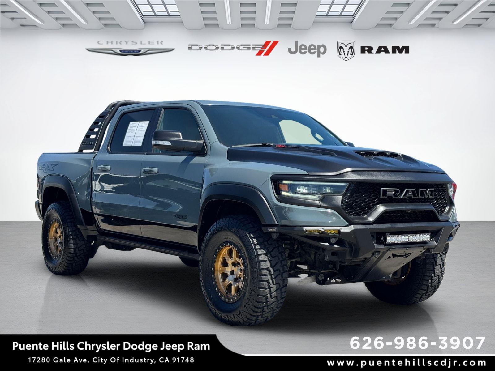 Anvil Clearcoat 2021 RAM 1500 TRX Crew Cab 4WD Pickup Truck All-Wheel Drive 8-Speed Automatic