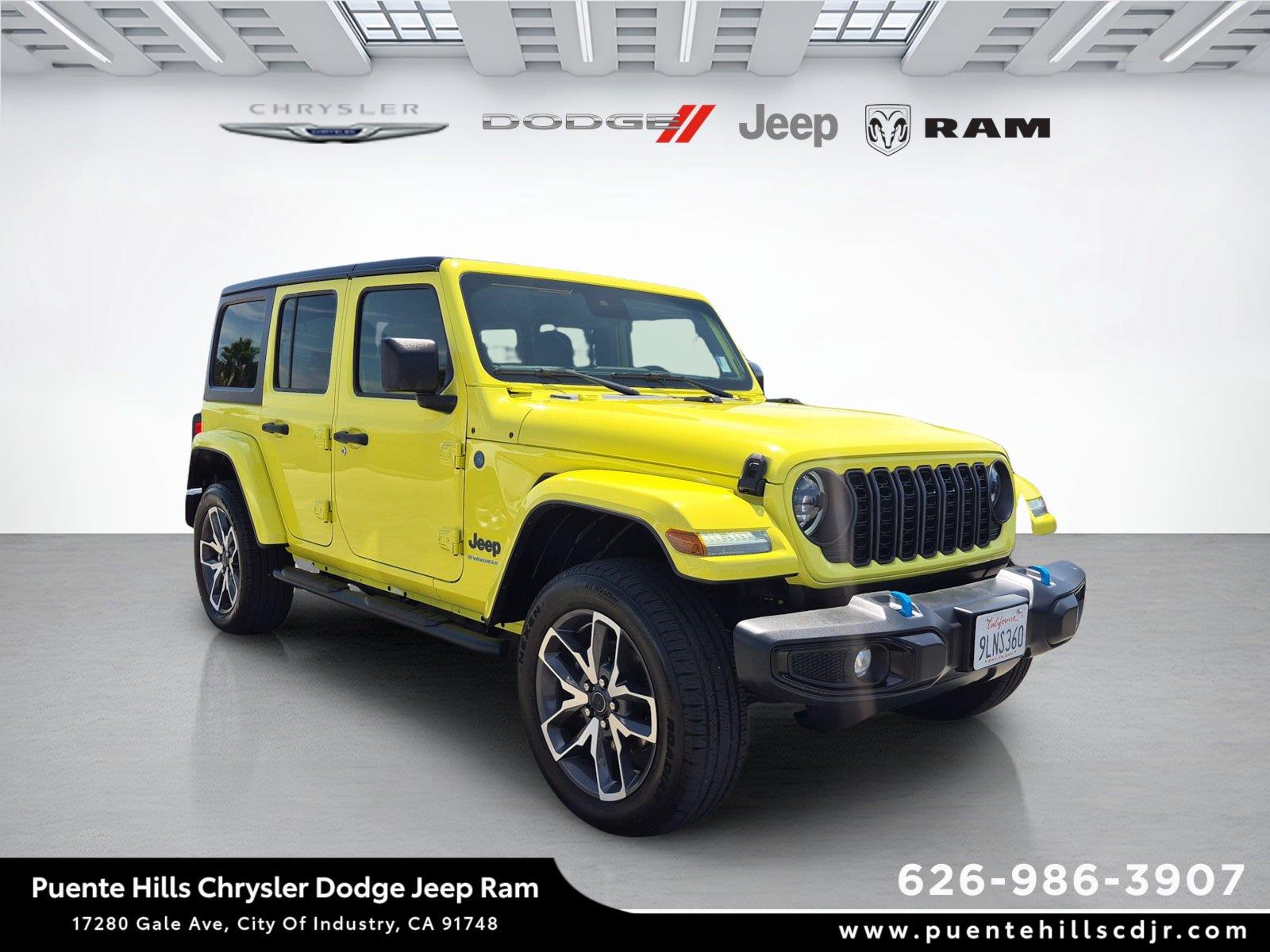  2024 Jeep Wrangler 4xe Sport S 4WD   