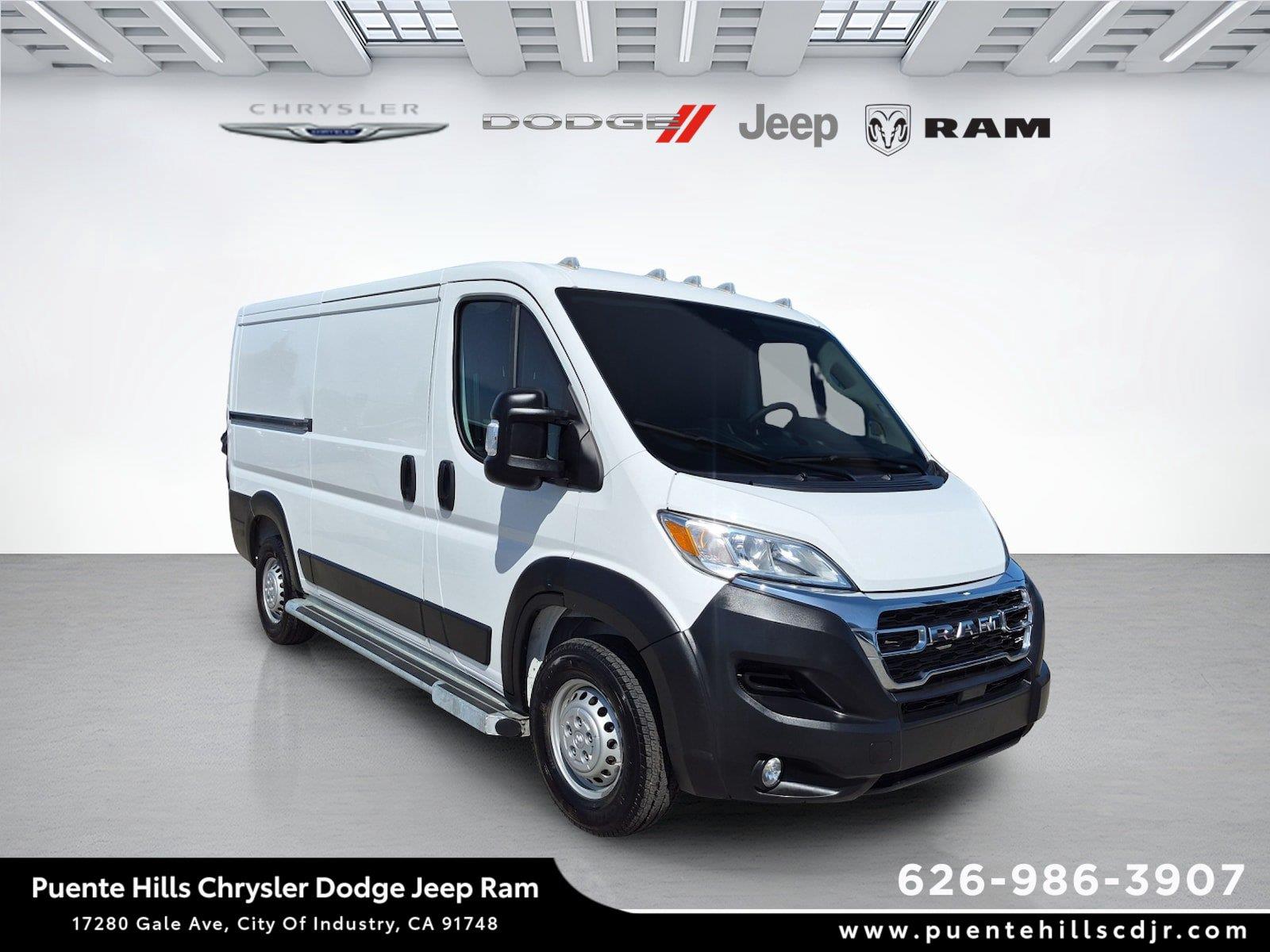 White 2025 RAM ProMaster Van