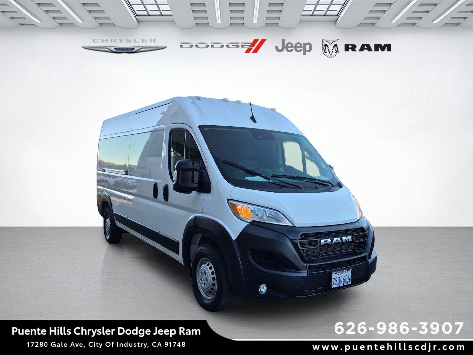 Bright White Clearcoat 2026 RAM ProMaster Van Front-Wheel Drive Automatic