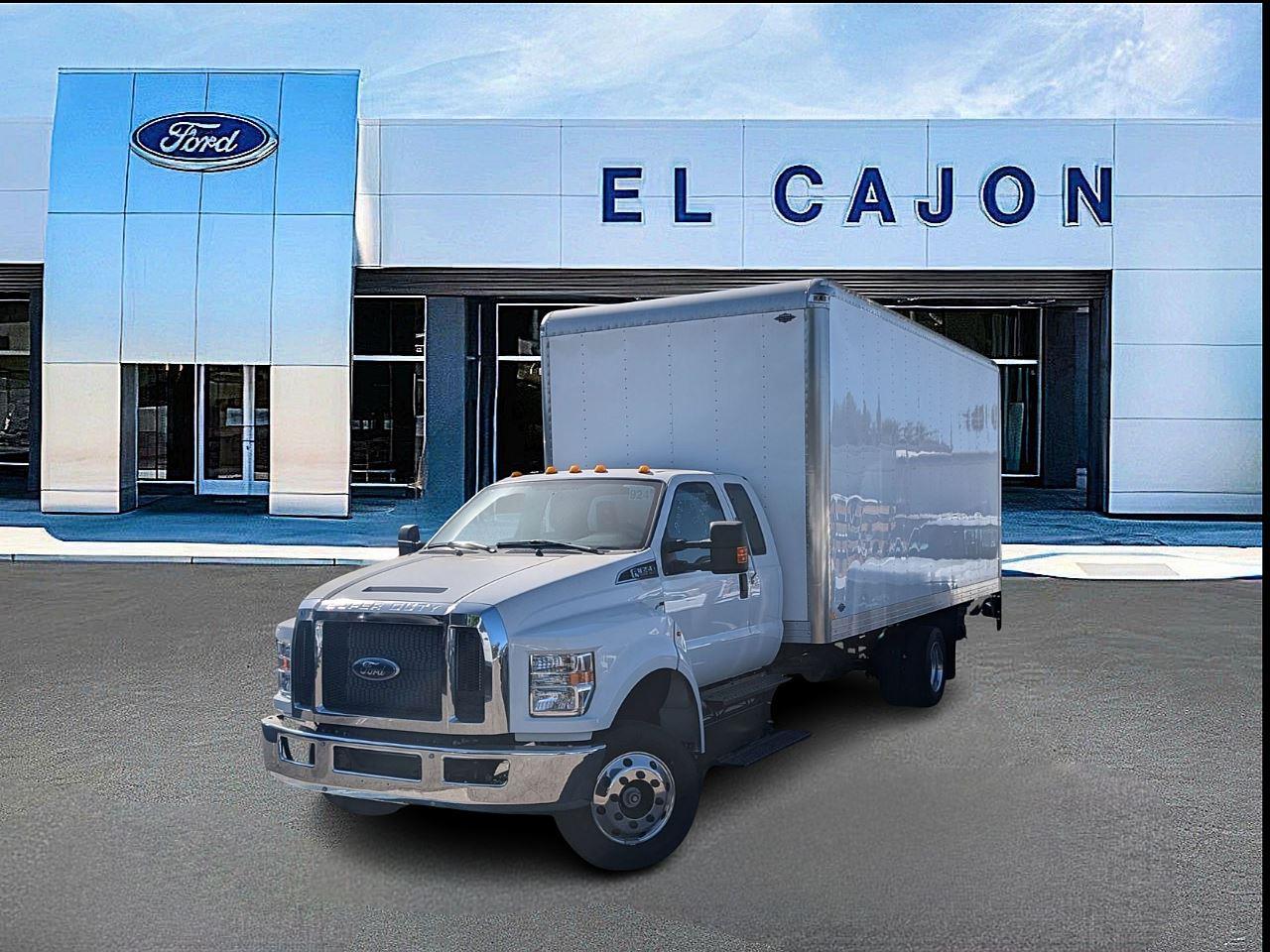 Oxford White 2024 Ford F-650 Super Duty Pickup Truck 6-Speed Automatic Overdrive