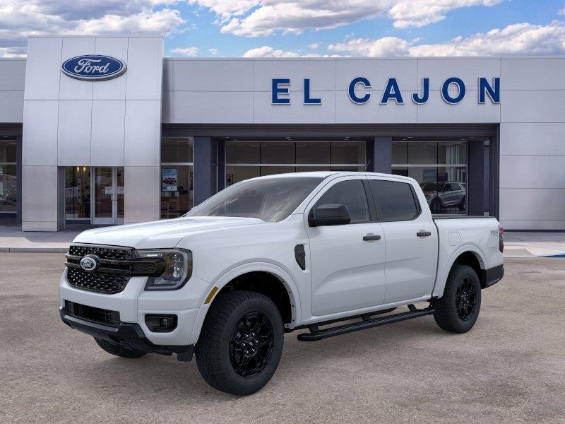 Oxford White 2025 Ford Ranger Pickup Truck Four-Wheel Drive Automatic