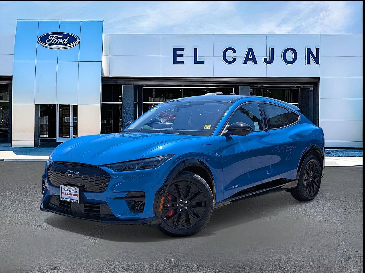 Velocity Blue Metallic 2025 Ford Mustang Mach-E Premium RWD SUV / Crossover Rear-Wheel Drive Automatic