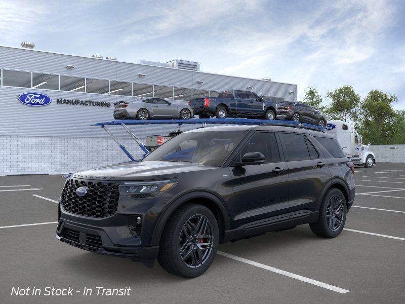 Agate Black Metallic 2026 Ford Explorer ST-Line RWD SUV / Crossover Rear-Wheel Drive Automatic