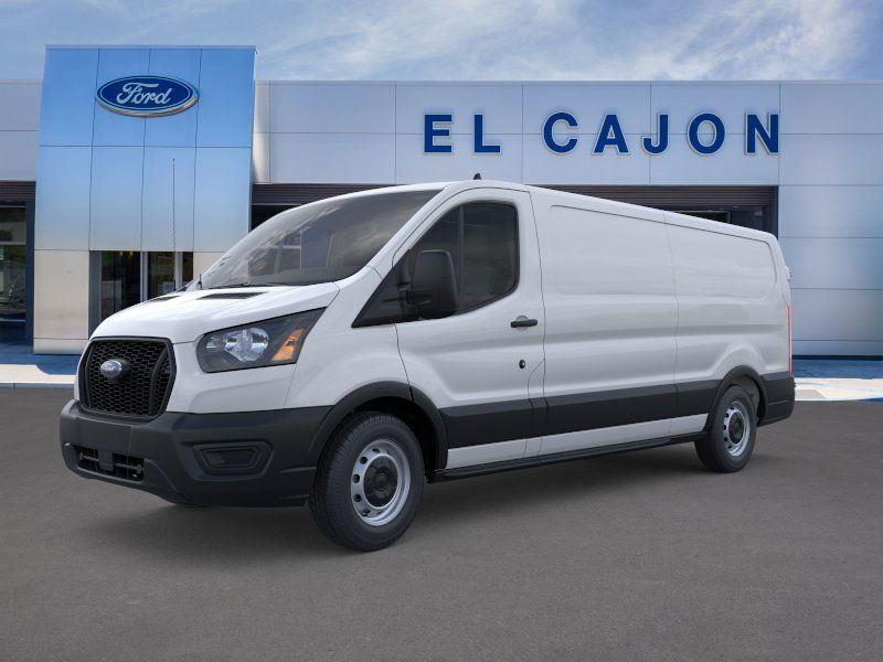 Oxford White 2025 Ford Transit Cargo 150 Low Roof RWD Van Rear-Wheel Drive