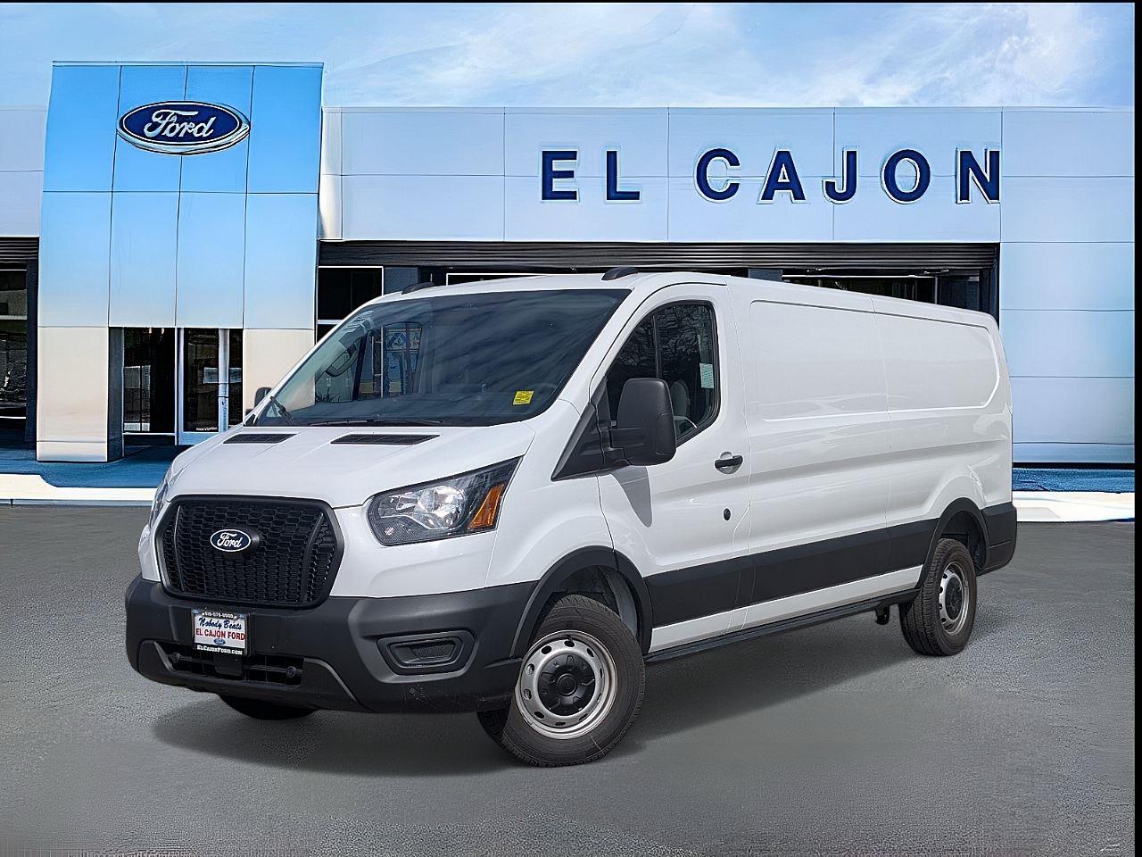 Oxford White 2026 Ford Transit Cargo 150 Low Roof RWD Van Rear-Wheel Drive