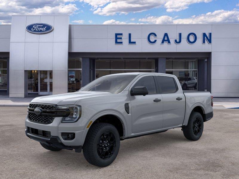 Avalanche Gray 2026 Ford Ranger Pickup Truck Four-Wheel Drive Automatic