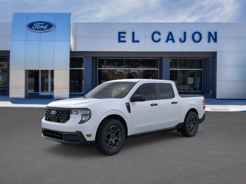 White 2026 Ford Maverick XLT SuperCrew FWD Pickup Truck Front-Wheel Drive Continuously Variable Transmission