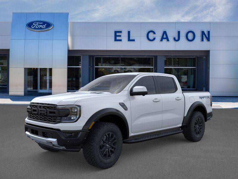 Oxford White 2026 Ford Ranger Raptor SuperCrew 4WD Pickup Truck Four-Wheel Drive Automatic