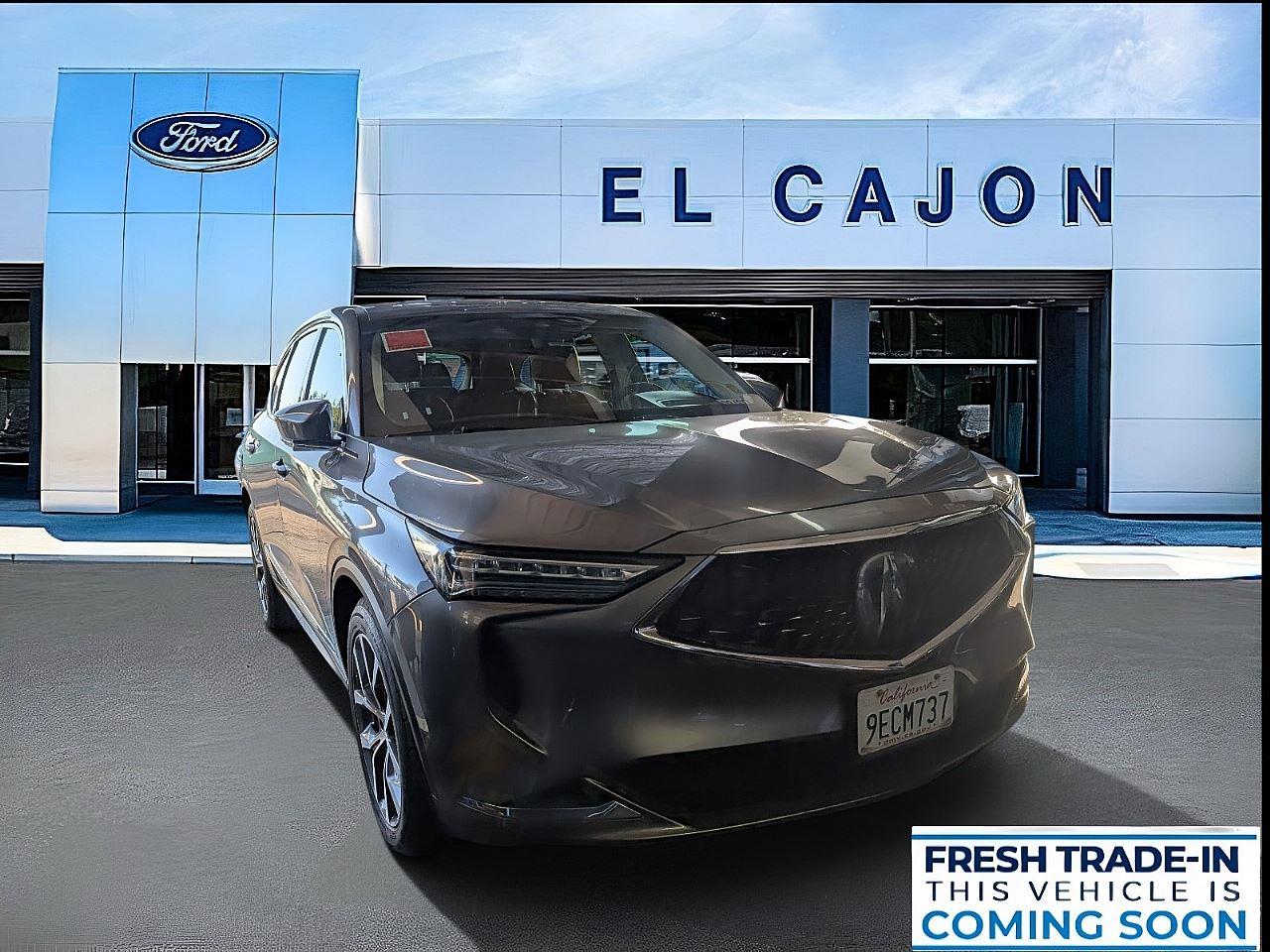 Liquid Carbon Metallic 2023 Acura MDX FWD with Technology Package SUV / Crossover Front-Wheel Drive Automatic