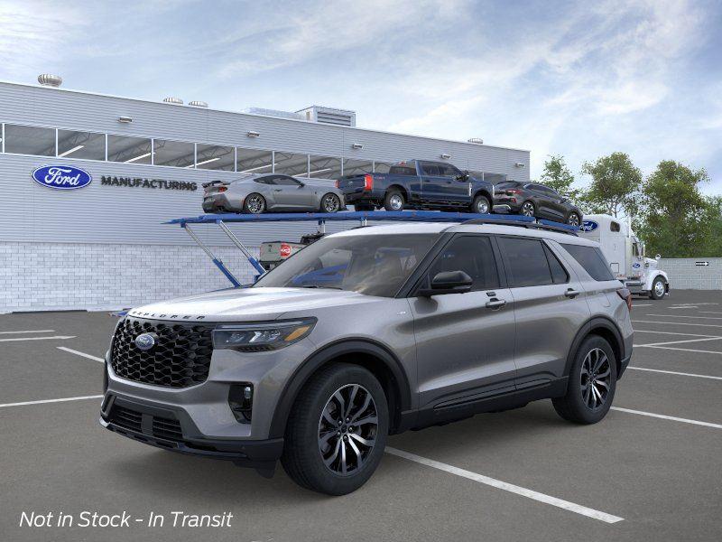 Carbonized Gray Metallic 2026 Ford Explorer SUV / Crossover Rear-Wheel Drive Automatic