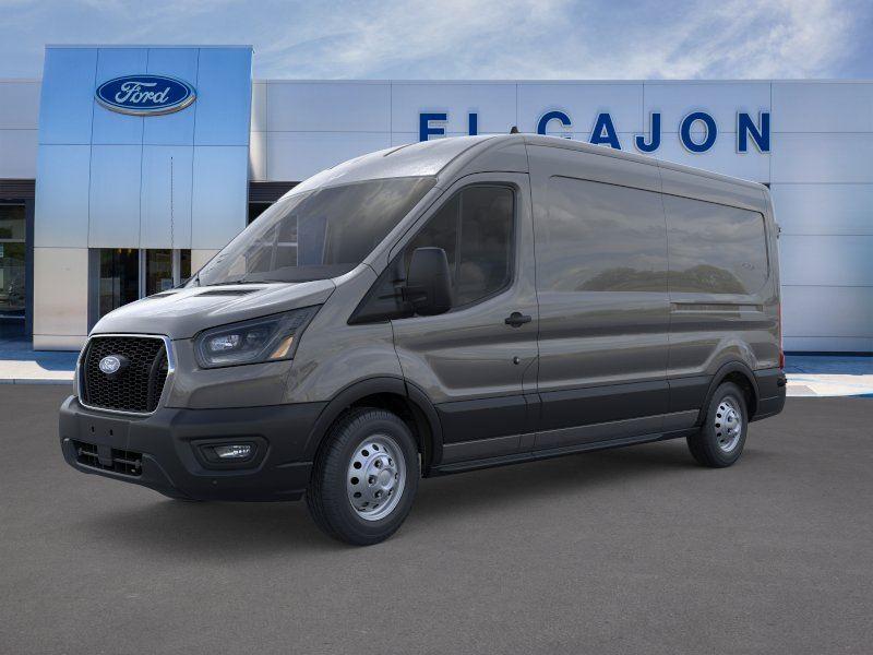 Carbonized Gray Metallic 2026 Ford Transit Cargo Van Rear-Wheel Drive