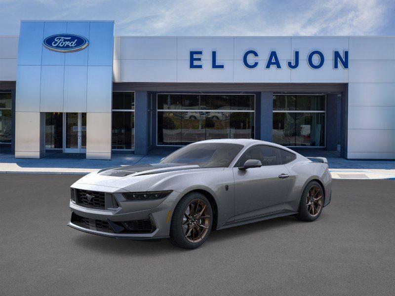 Carbonized Gray Metallic 2026 Ford Mustang Coupe Rear-Wheel Drive Automatic