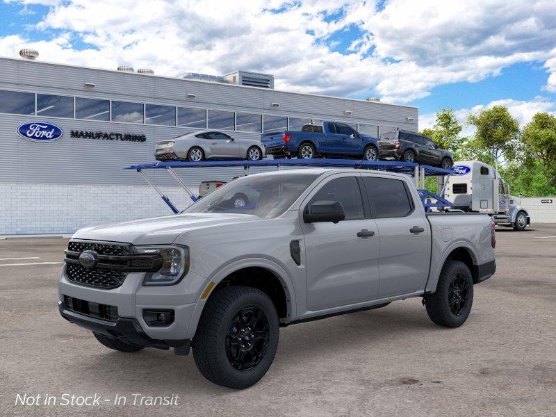 Avalanche Gray 2026 Ford Ranger Pickup Truck Four-Wheel Drive Automatic