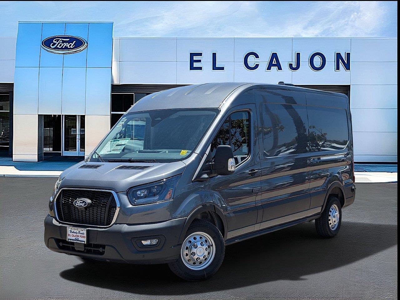 Carbonized Gray 2026 Ford Transit Cargo Van Rear-Wheel Drive Automatic