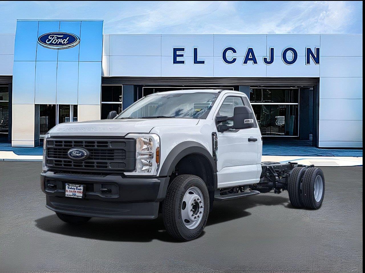 White 2026 Ford F-550 Super Duty Chassis Pickup Truck  Automatic