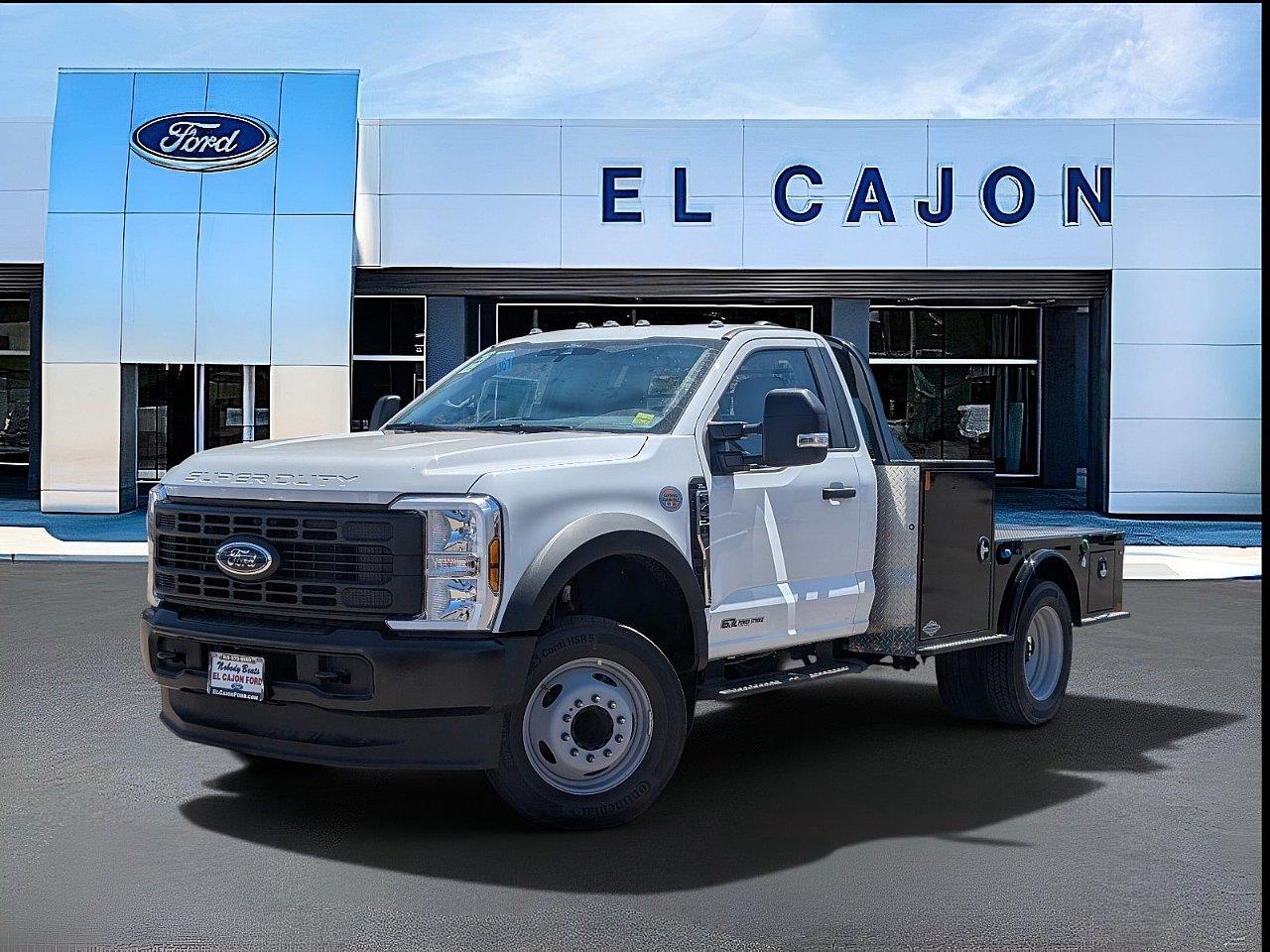 Oxford White 2026 Ford F-450 Super Duty Chassis Pickup Truck Rear-Wheel Drive Automatic