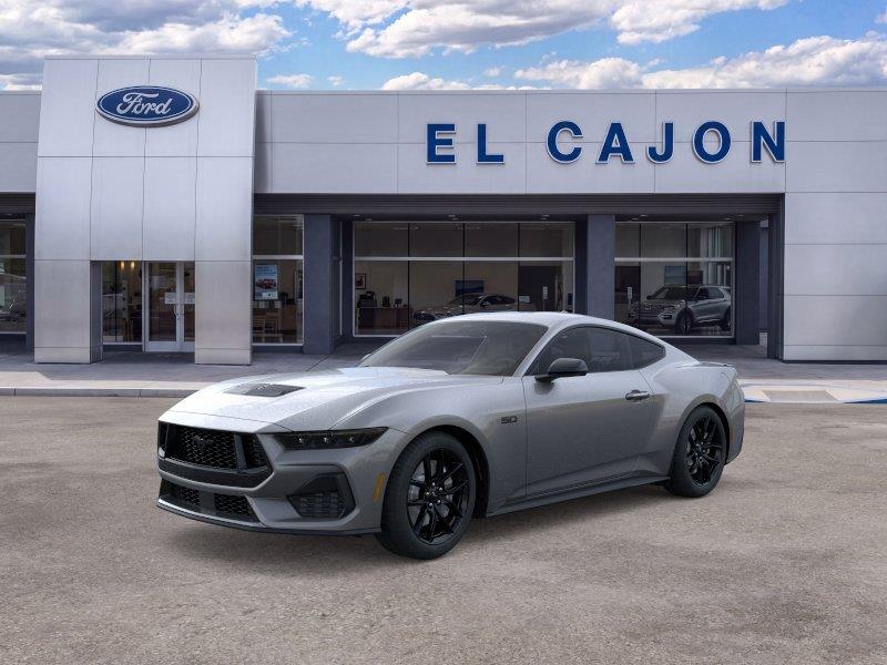 Carbonized Gray 2026 Ford Mustang Coupe Rear-Wheel Drive Automatic