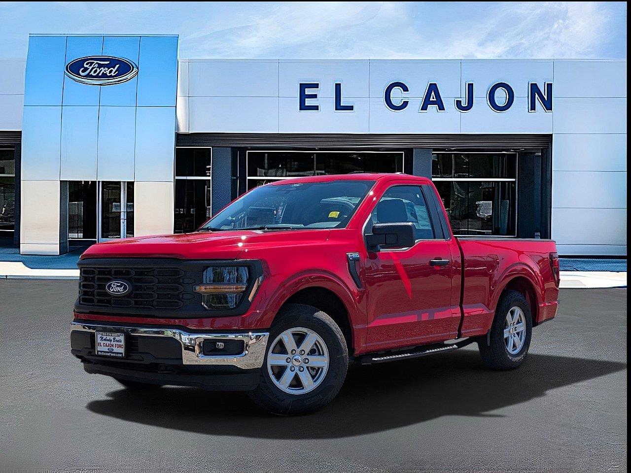 Vermillion Red 2026 Ford F-150 Pickup Truck Four-Wheel Drive Automatic