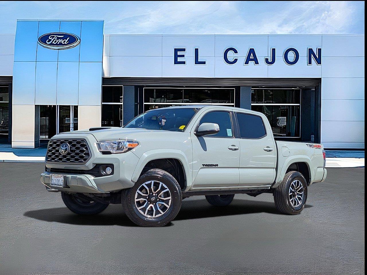 Lunar Rock 2023 Toyota Tacoma Pickup Truck Four-Wheel Drive 6-Speed Automatic