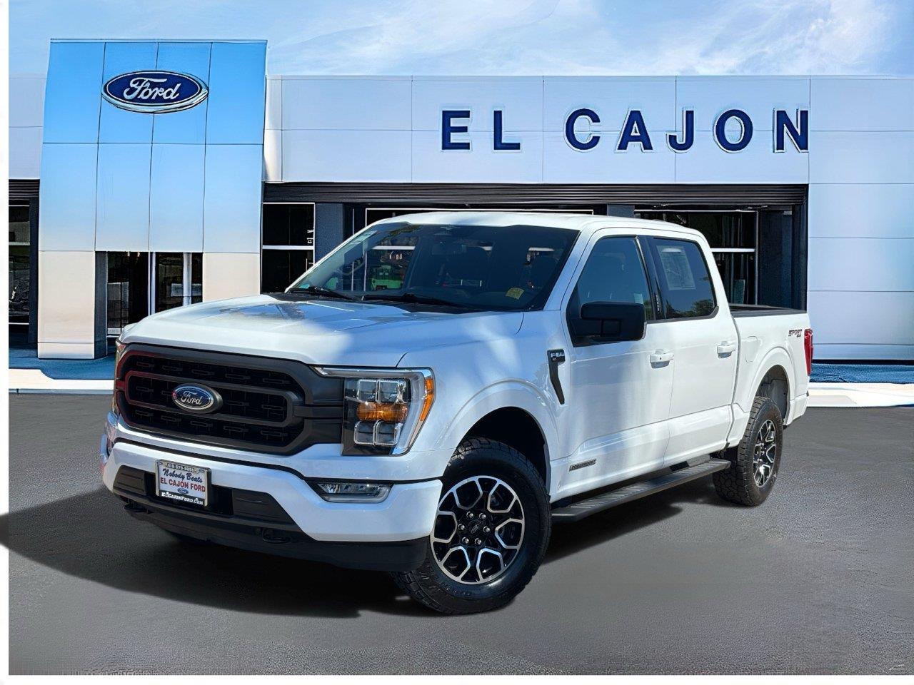 Oxford White 2023 Ford F-150 Pickup Truck Four-Wheel Drive Automatic