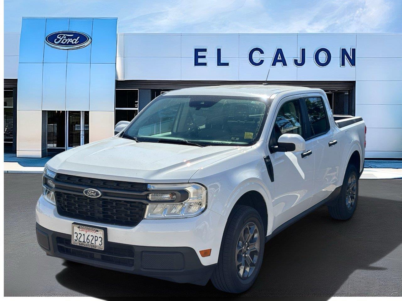 Oxford White 2022 Ford Maverick Pickup Truck Front-Wheel Drive 1-Speed Dual Clutch