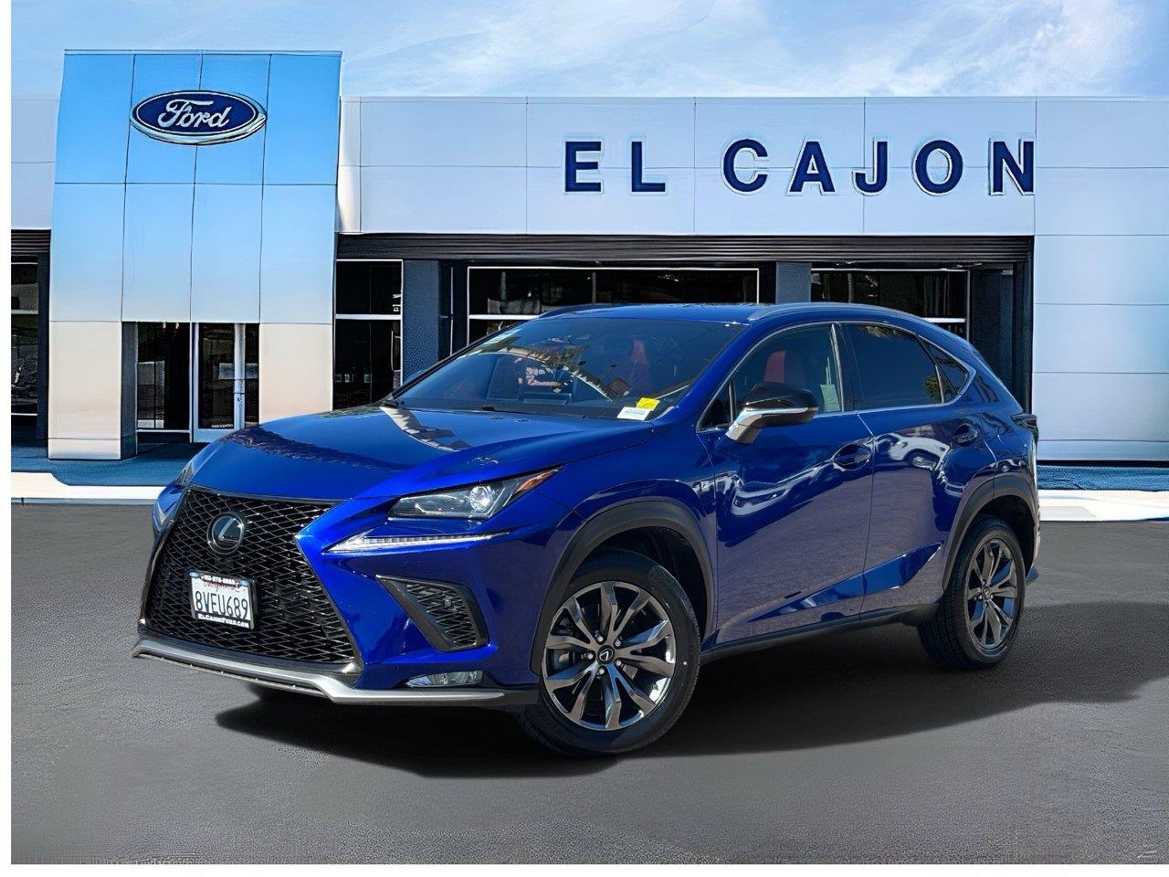Ultrasonic Blue Mica 2.0 2021 Lexus NX SUV / Crossover Front-Wheel Drive Automatic