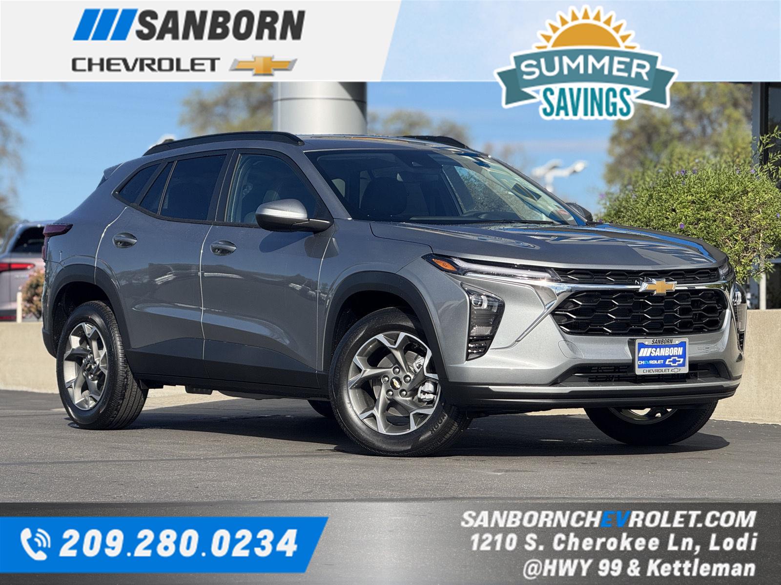 Sterling Gray Metallic 2026 Chevrolet Trax LT FWD SUV / Crossover Front-Wheel Drive 6-Speed Automatic