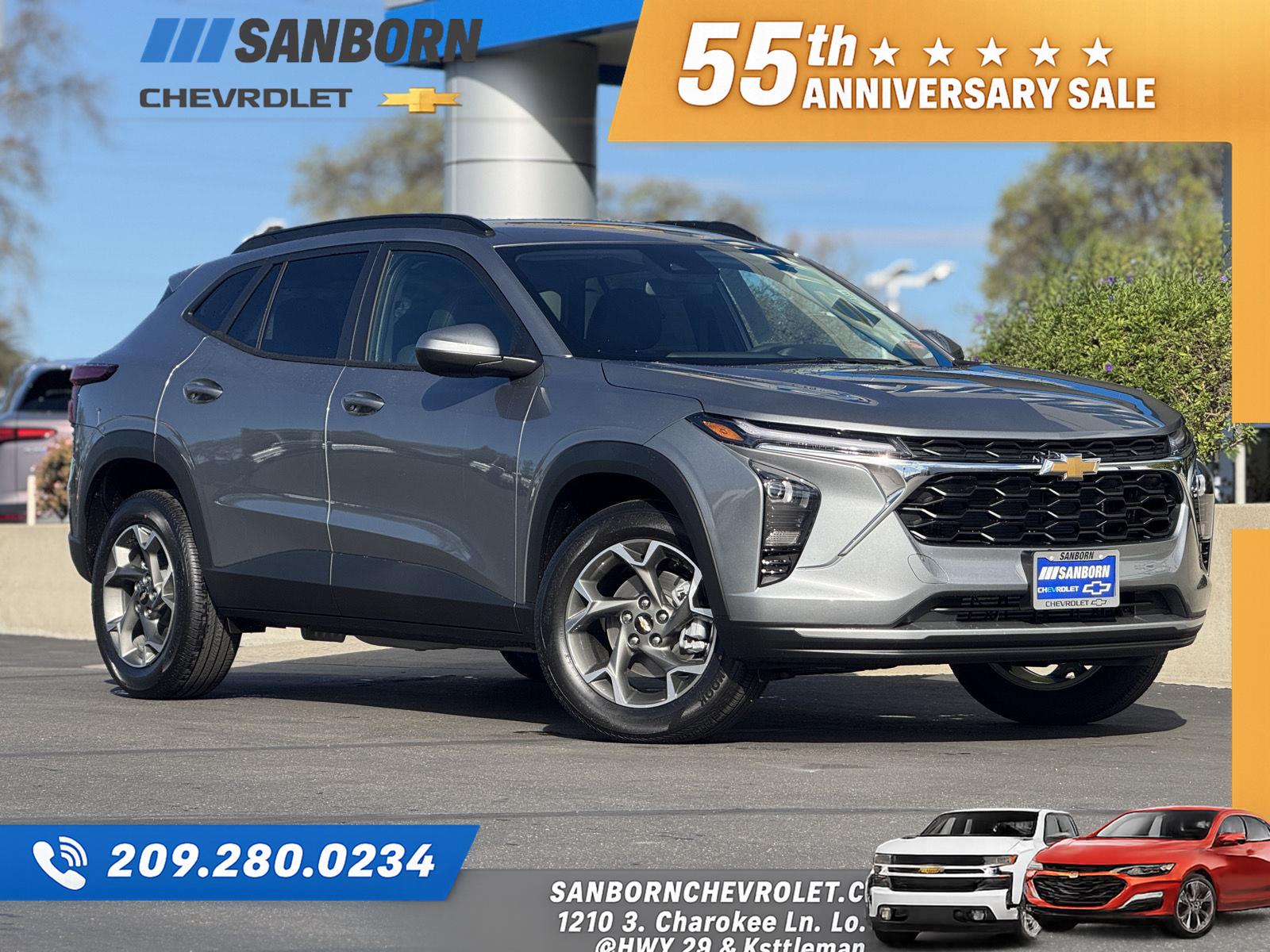 Sterling Gray Metallic 2026 Chevrolet Trax SUV / Crossover Front-Wheel Drive 6-Speed Automatic